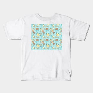 Baking Utensils pattern Kids T-Shirt